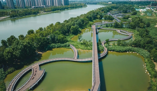 以水潤城，城發集團生態項目為鄭州注入“水的靈動”